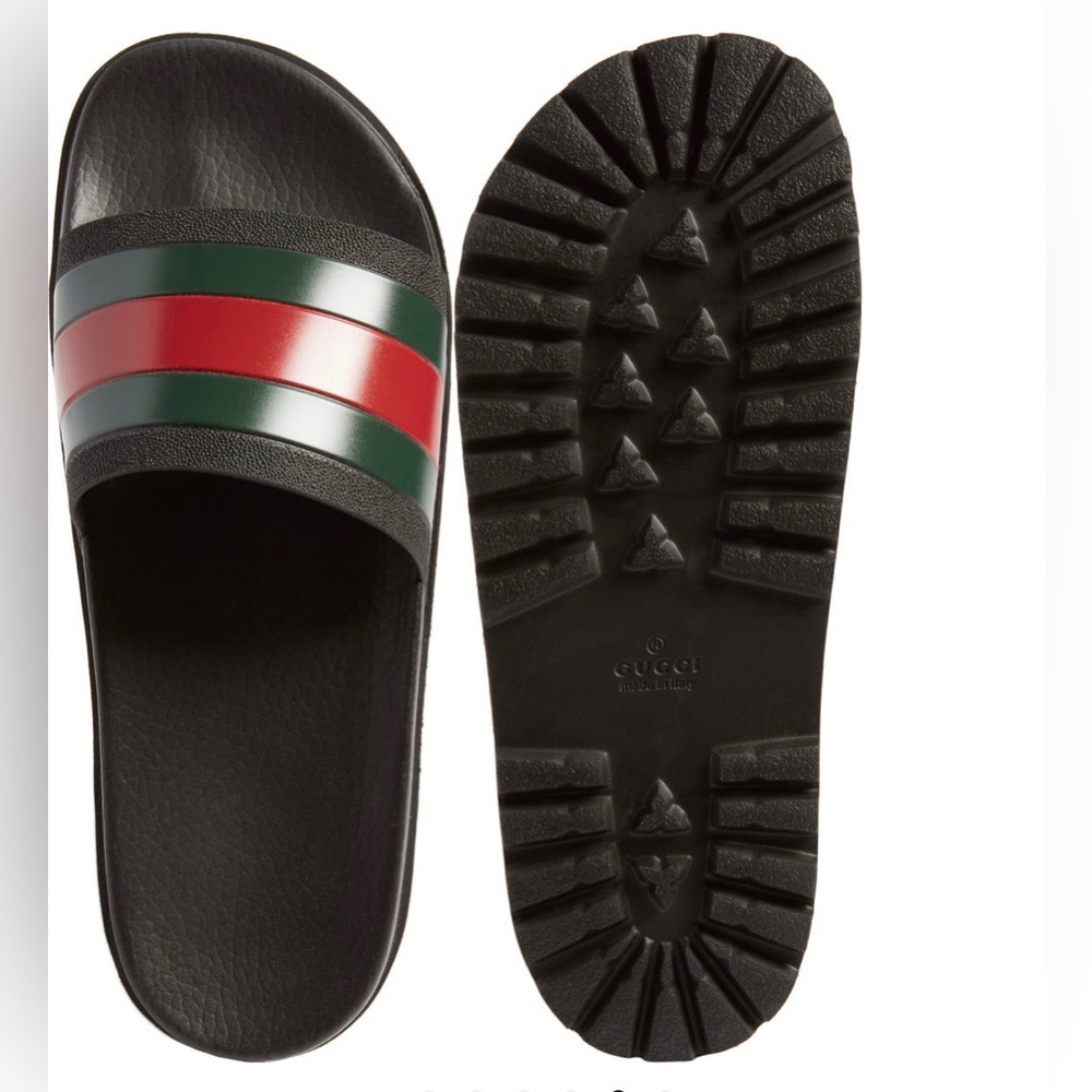 Gucci Slide Sandal Men’s New with Box